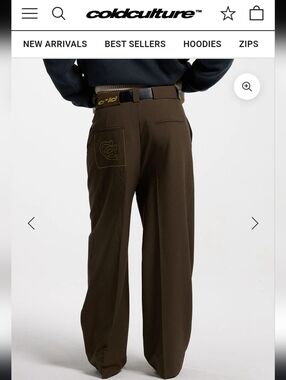 ColdCulture HORSESHOE WEDDING PANTS STATUE BRONZE